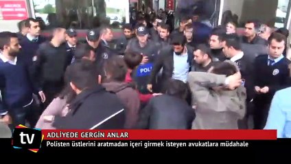 İstanbul Adalet Sarayı’nda gergin anlar