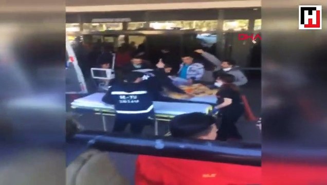 Tıp fakültesi hastanesinin diyaliz bölümünde yangın