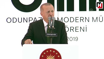 Odunpazarı Modern Müzesi açıldı! Cumhurbaşkanı Erdoğan'dan önemli açıklamalar