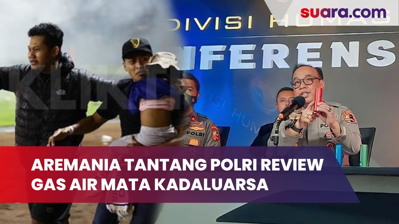 Aremania Tantang Polri Review Gas Air Mata Kadaluarsa