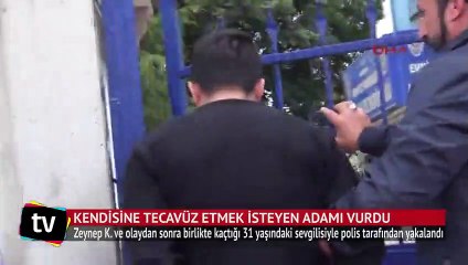 Kendisine tecavüz etmek isteyen adamı vurdu