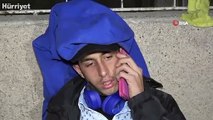 Bıçaklanan genç, cep telefonuyla ailesini arayıp haber verdi