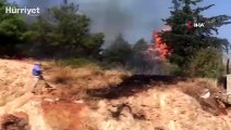 Son dakika haber: Adana'da hastane bahçesinde yangın paniği