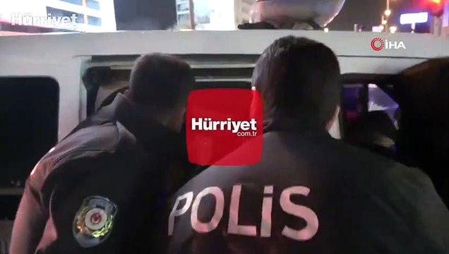 Havaya ateş açan maganda kaçmak isterken yakalandı