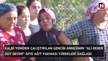 Sulama kanalından çıkartılan gencin annesi yürekleri yaktı