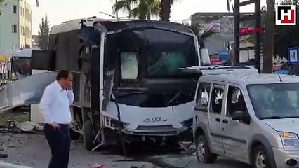 Terror attack on police bus injures 5 in SE Turkey