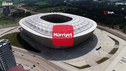 Adana’nın yeni stadyumu havadan görüntülendi