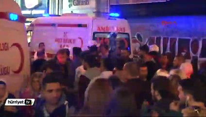 İstiklal Caddesi'nde çifte dehşet