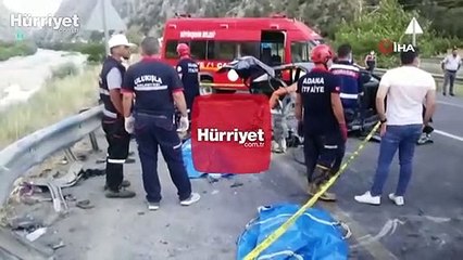 Adana'da hatalı sollama facia getirdi: 4 ölü