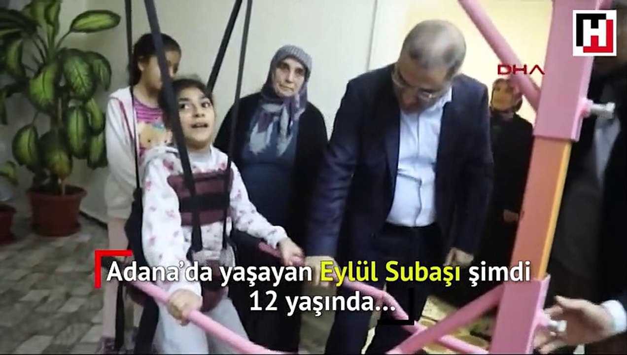 Belediye atölyesinden Eylül'e fizik tedavi aparatı