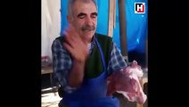 Nusret'e kafa tutan Adanalı kasap!