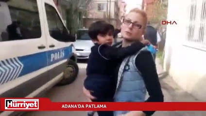 Adana'da patlama : 3 yaralı
