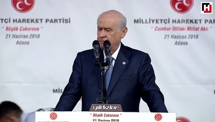 Bahçeli'den ikinci tur çıkışı