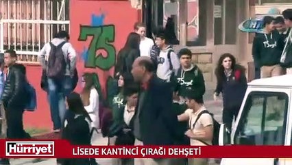 Lisede kantinci çırağı dehşeti: 4 yaralı
