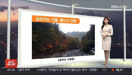 [생활날씨] 단풍 물드는 계절…가을 등산 시 꼭 알아야 할 점은?
