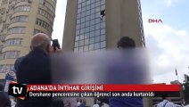 Dershanede dehşet dakikaları