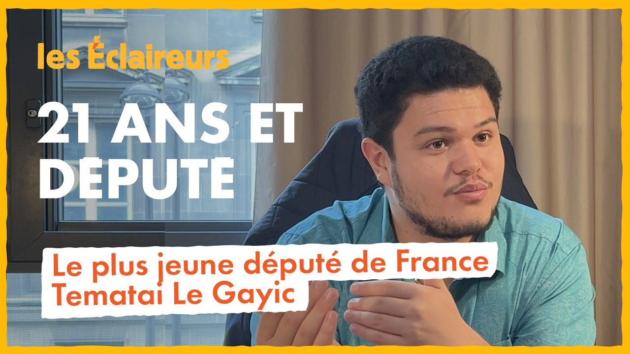 Le plus jeune député de France Tematai le Gayic