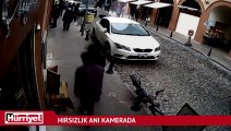 Otomobilden 15 bin liralık tespihi böyle çaldı