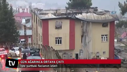 Facianın izleri gün ağarınca ortaya çıktı