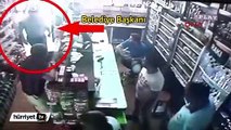 Belediye Başkanı ile marketçi kavgası güvenlik kamerasında