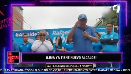 ¡Lima ya tiene nuevo alcalde!: Las peticiones del pueblo a “Porky”