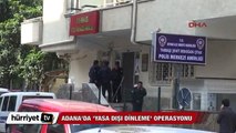 Adana'da operasyon: 8 polis gözaltında