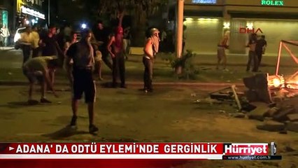 ODTÜ EYLEMİNDE GERGİNLİK