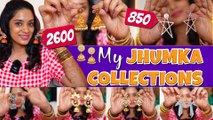 Exploring My Ethnic Accessory Collections|Showing You Our Kingdom of Jhumkas & Earrings |Diya Menon