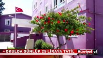 OKULDA GÜNLÜK 25 LİRAYA AİLE BOYU TATİL