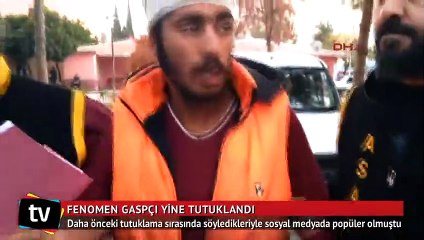 Fenomen gaspçı uslanmadı