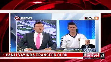 CANLI YAYINDA TRANSFER OLDU