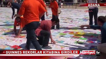GUINNES REKORLAR KİTABINA GİRDİLER