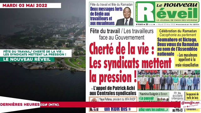 Le titrologue du Mardi 03 Mai 2022-Affi N'Guessan crache ses vérités à Laurent Gbagbo