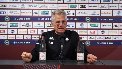 Metz - Sochaux, la conférence d'avant-match