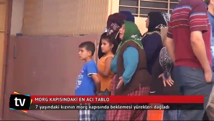 Morg kapısındaki en acı tablo
