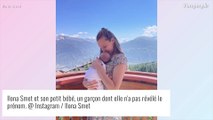 Ilona Smet au naturel  et fatiguée : balade avec son bébé, Estelle Lefébure et David Hallyday conquis