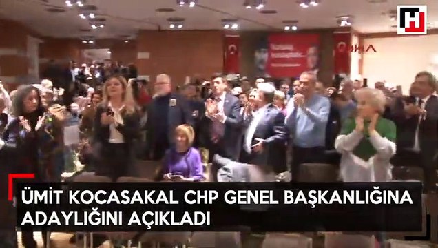 Ümit Kocasakal CHP Genel Başkanlığı'na aday oldu