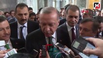 Cumhurbaşkanı Erdoğan, grup toplantısı sonrası konuştu