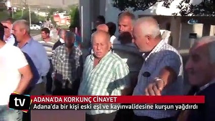 Eski eşi ve kayınvalidesine kurşun yağdırdı