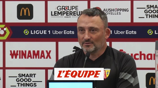 Haise invoque la thèse de l'accident après la défaite dans le derby - Foot - L1 - Lens