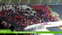 Gaziantepspor - Adanaspor maçı sonrası gerginlik