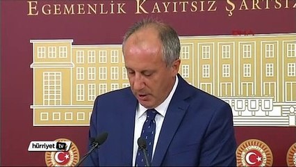 Muharrem İnce adaylığını açıkladı