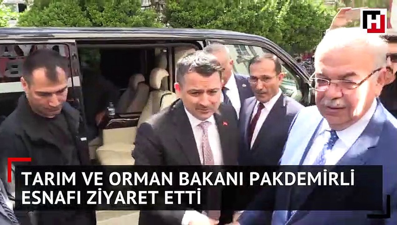 Tarım ve Orman Bakanı Pakdemirli'nin ziyaretleri
