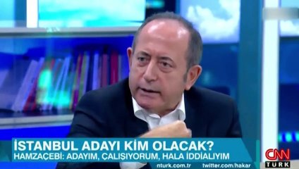 Hamzaçebi İstanbul adaylığı hakkında konuştu