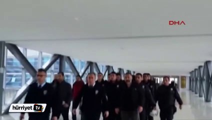 Çocuğu asitle yakan şüpheli Adliyede