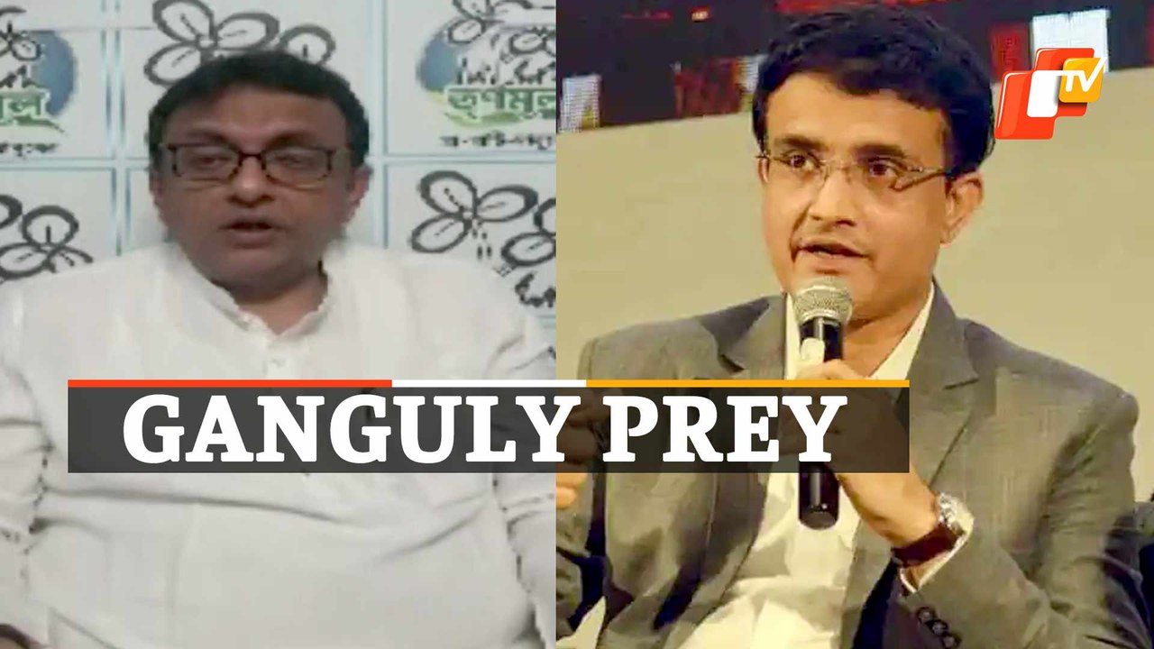 Saurav Ganguly Became Prey To Political Vendetta, Claims TMC's Santanu Sen