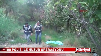ADIYAMAN'DA 100 POLİS İLE HUZUR OPERASYONU