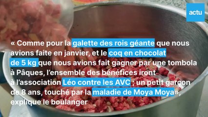 La plus grosse tarte aux pralines du monde