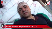 Çığ altından kurtarılan AFAD İl Müdürü Osman Uçar o anları anlattı