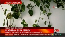 Elazığ'da 4,9 büyüklüğünde deprem